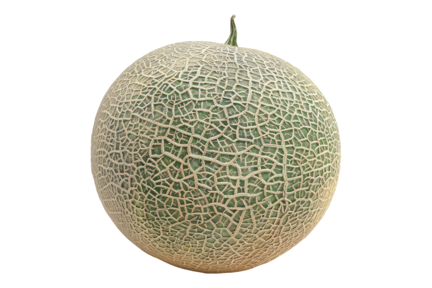 Cantaloupe bliss isolated on transparent background. png
