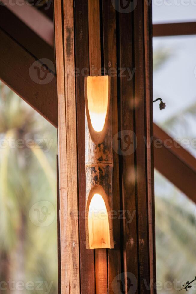 Bamboo Lantern Glow photo