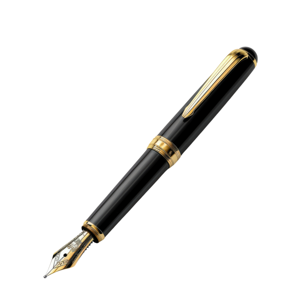 Fountain writing pen isolated on transparent background 50038936 PNG