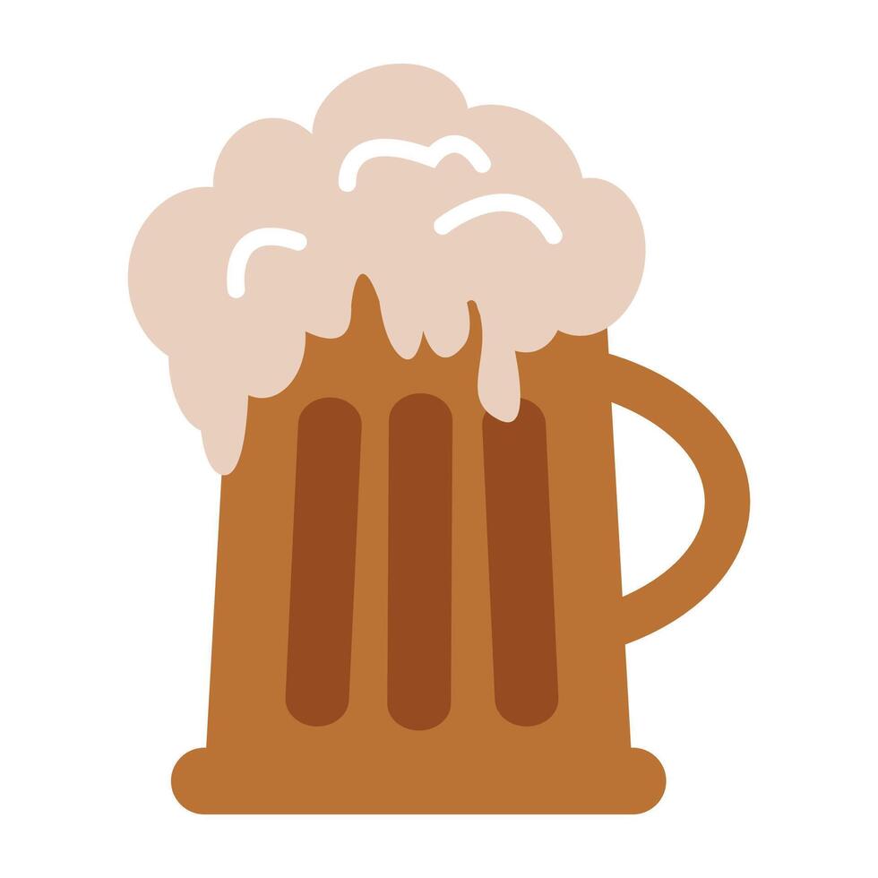 Wild West. Beer white background, isolate vector