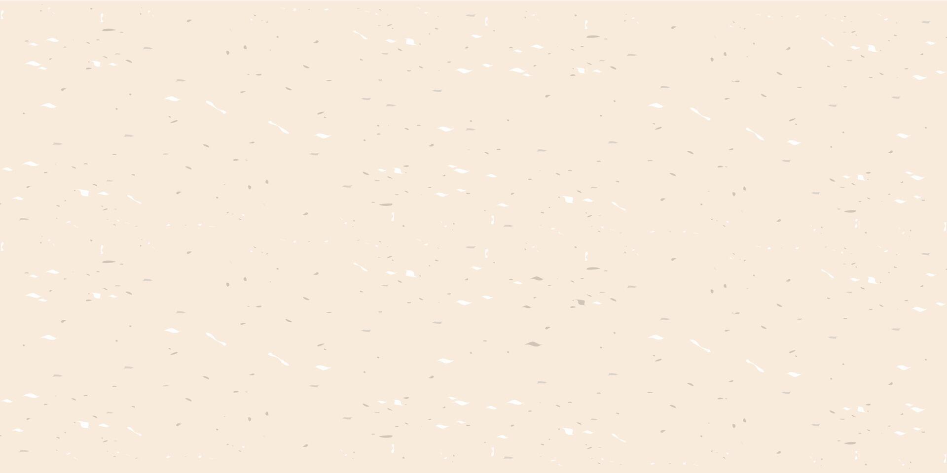 Egg shell beige texture grunge craft paper with specks, flecks background. Organic recycle material effect. Scrapbook blank. Rice paper, cardboard. vector