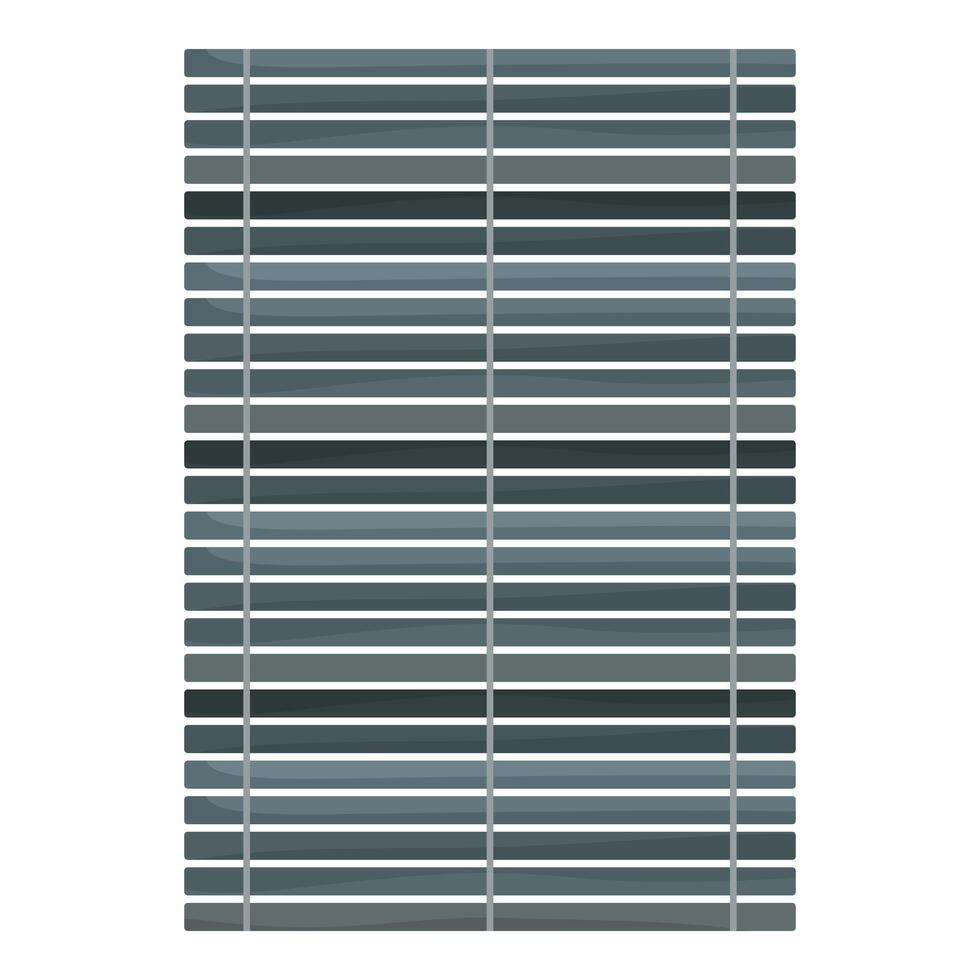 Bamboo mat woven with ropes showing natural texture vector