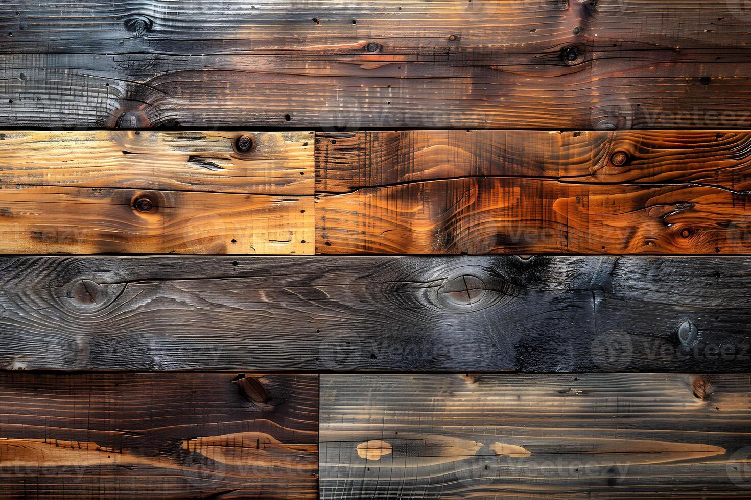 Rustic Aged Wood Planks Background Perfect for Interior Design, Rustic Print, or Wallpaper photo