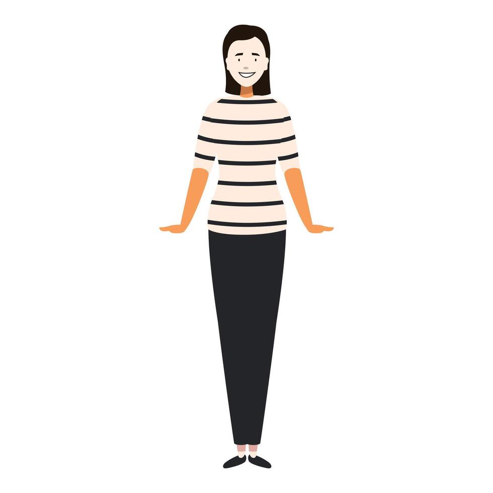 Mime artist smiling and performing a pantomime act vector