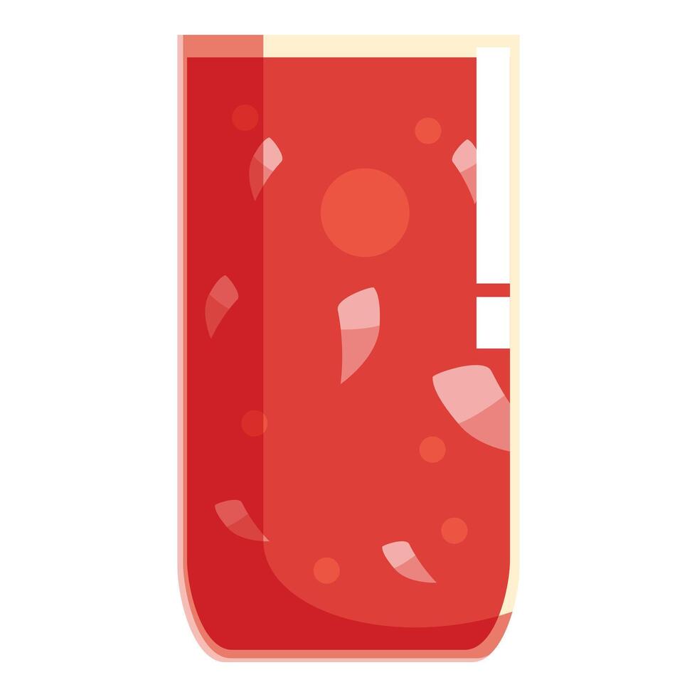 Medical test tube containing blood sample for analysis vector