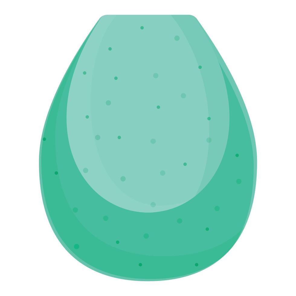Green avocado fruit showing healthy fats concept vector
