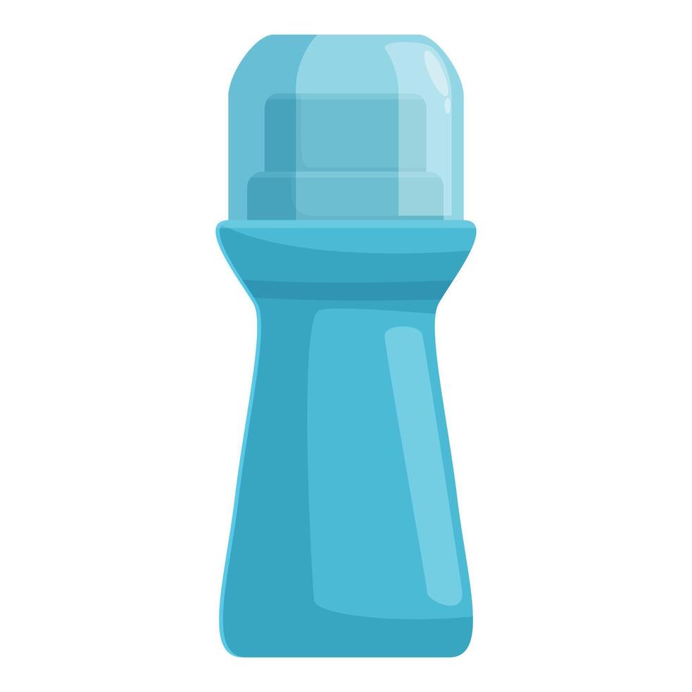 Blue roll on deodorant providing long lasting freshness vector