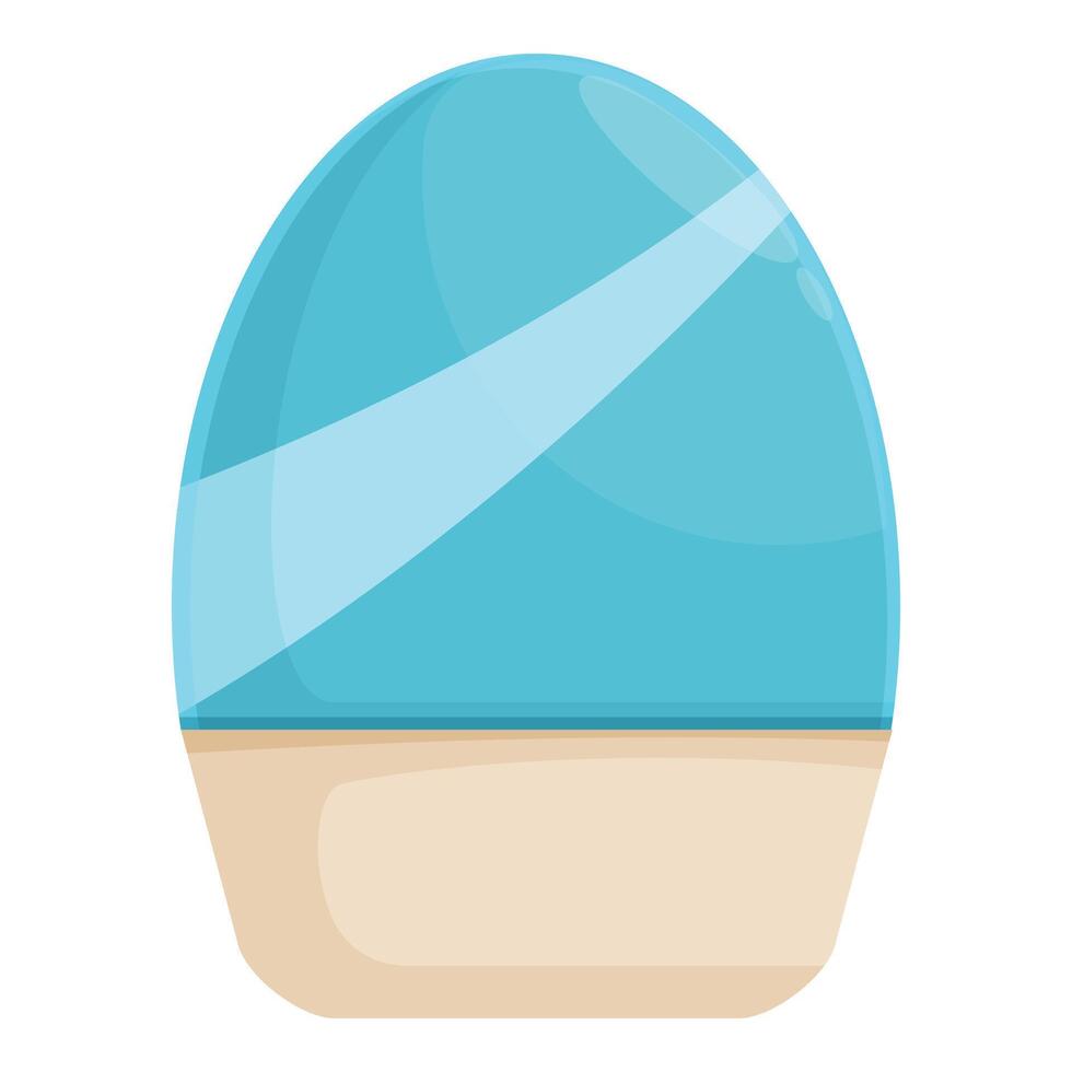 Empty glass dome showcase displaying nothing inside vector