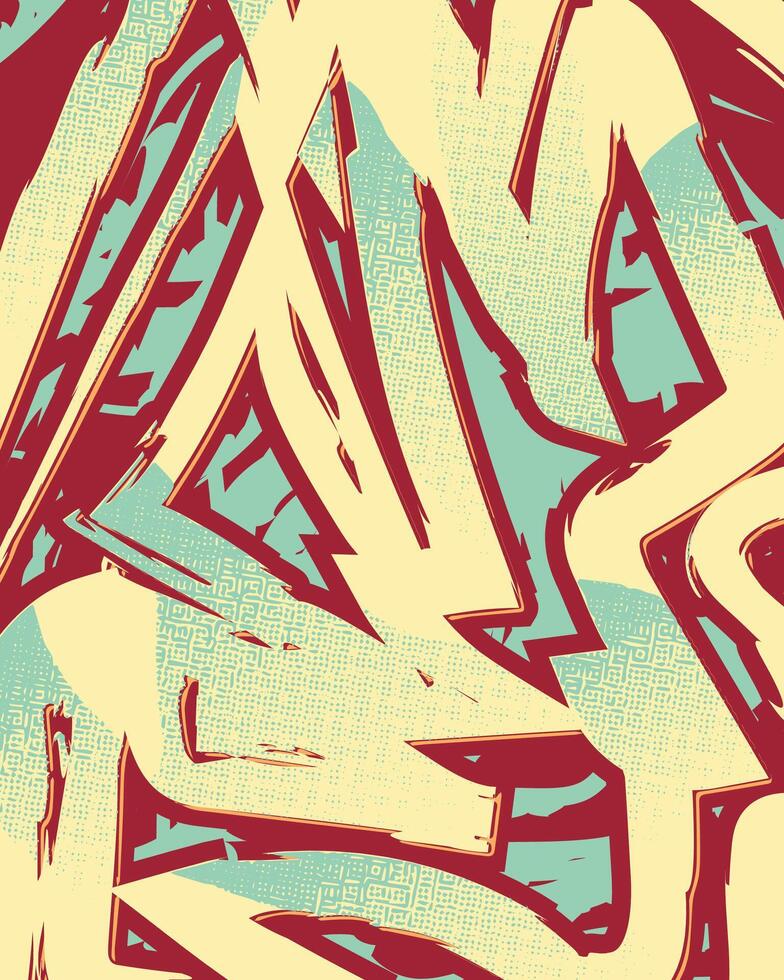 Abstract pattern Background for sublimation printing of sports uniforms in red vector