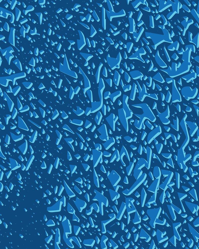 Background pattern for sublimation printing of sports uniforms in blue vector