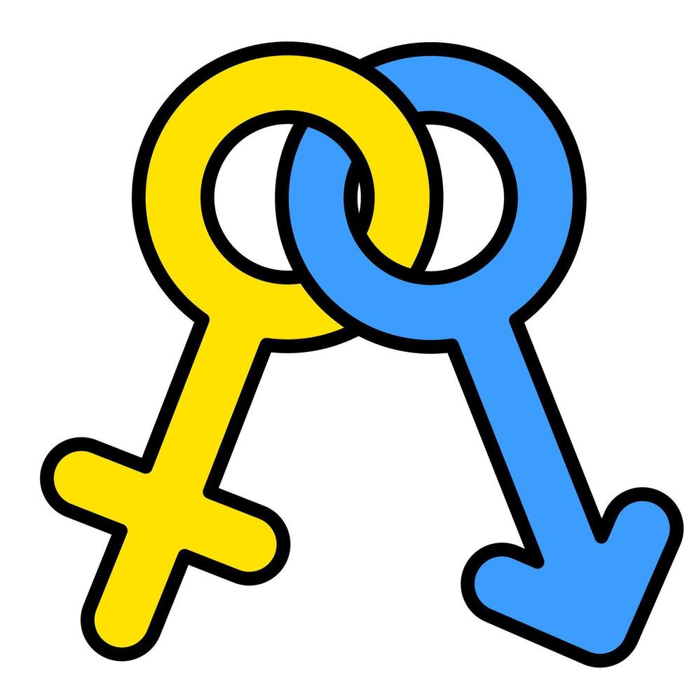 Male and Female Sign vector