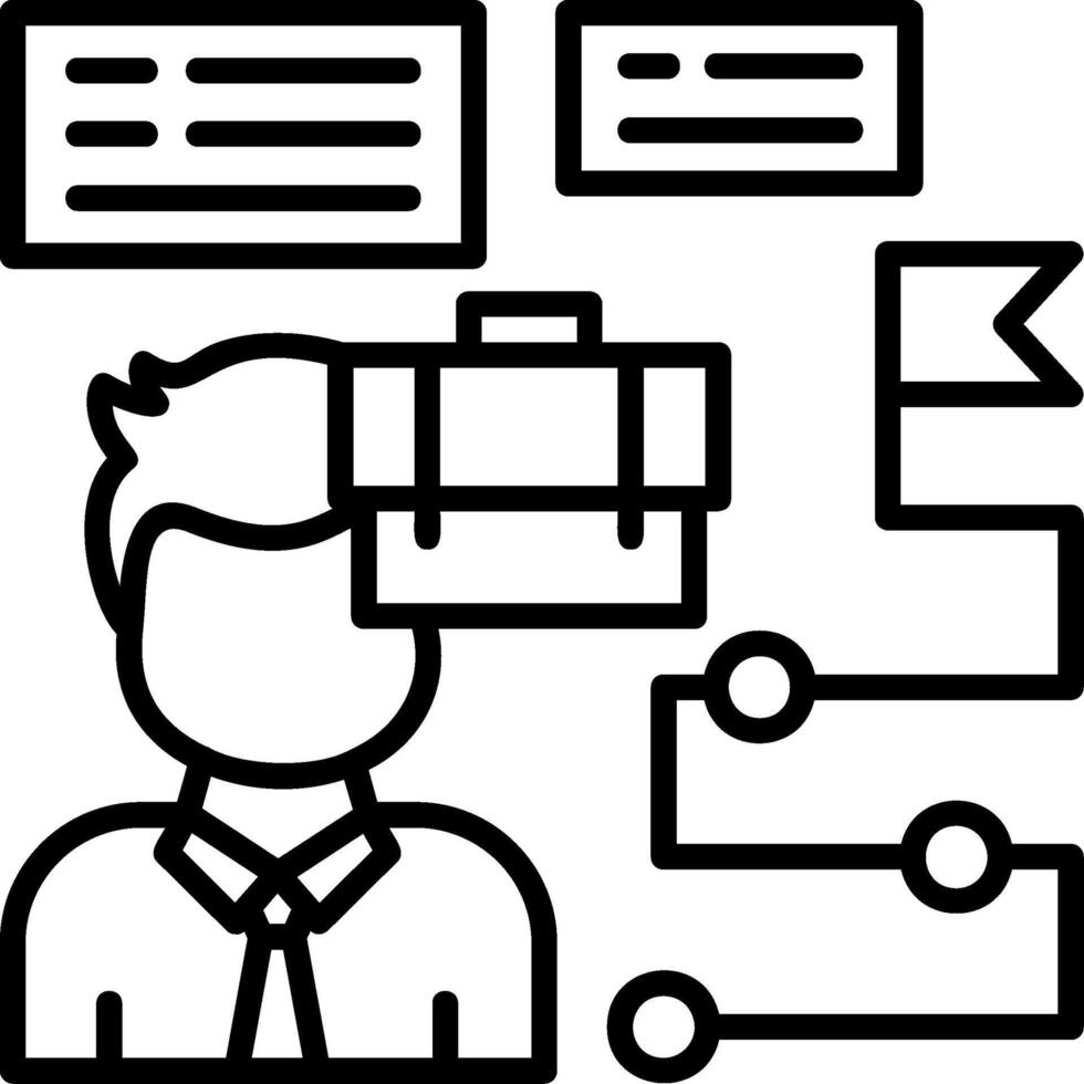Job recruitment Icon Design vector