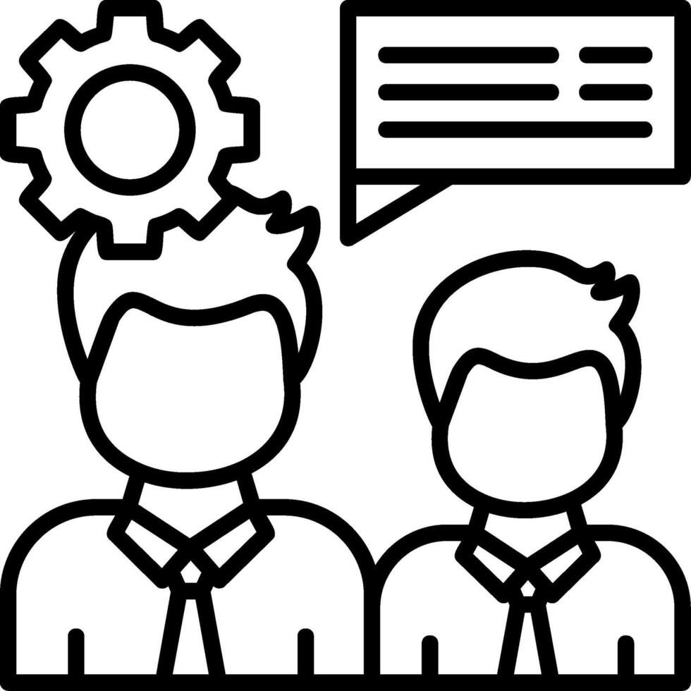 Mentorship Icon Design vector