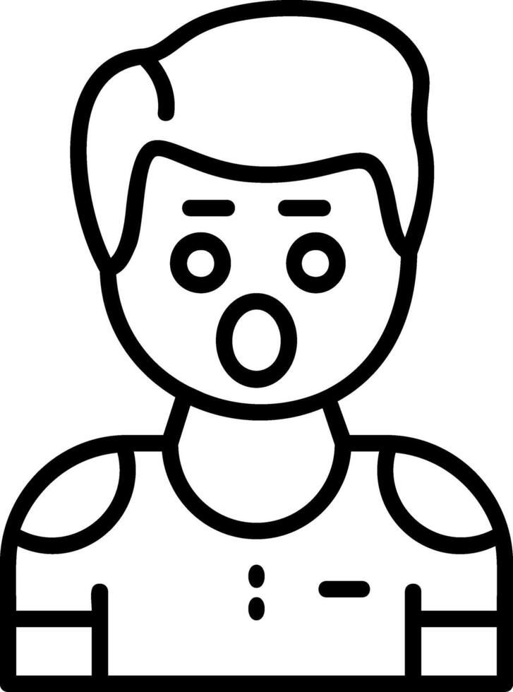Hesitation Icon Desogn Symbol vector