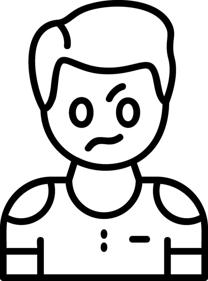 Irritation Icon Desogn Symbol vector