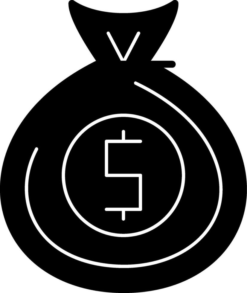 Money bag Icon Design vector