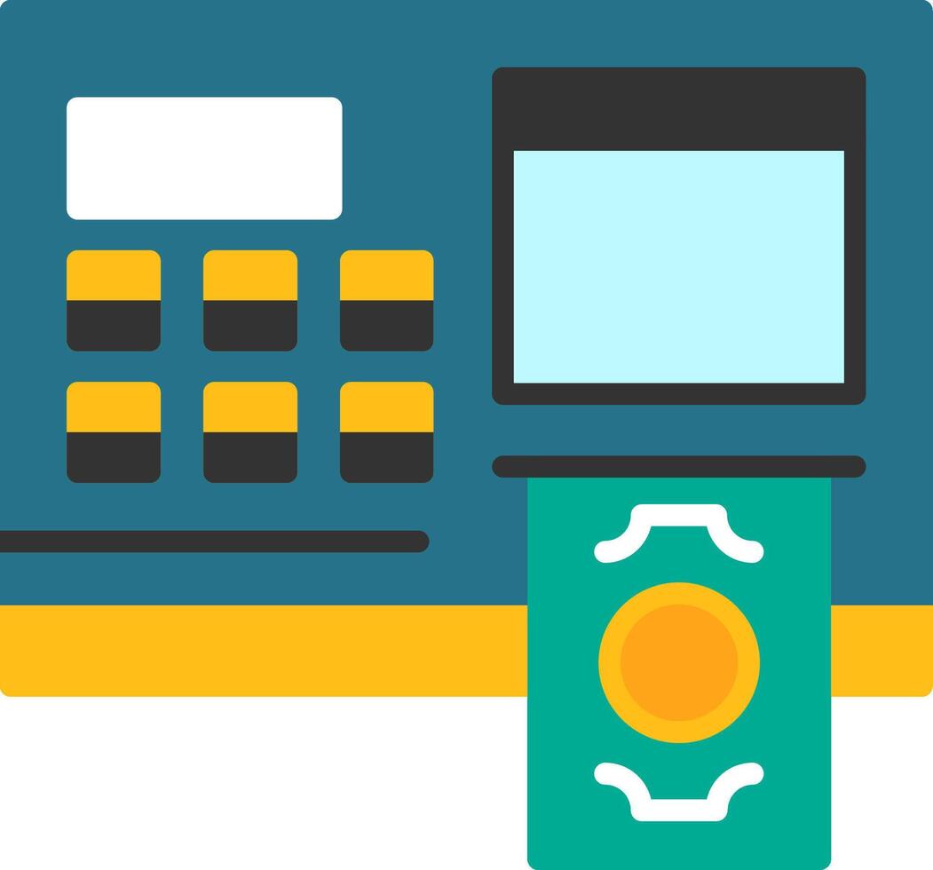 ATM Icon Design vector