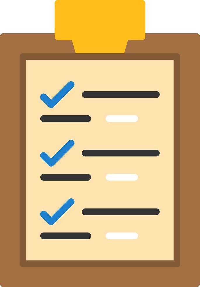 Checklist Icon Design vector
