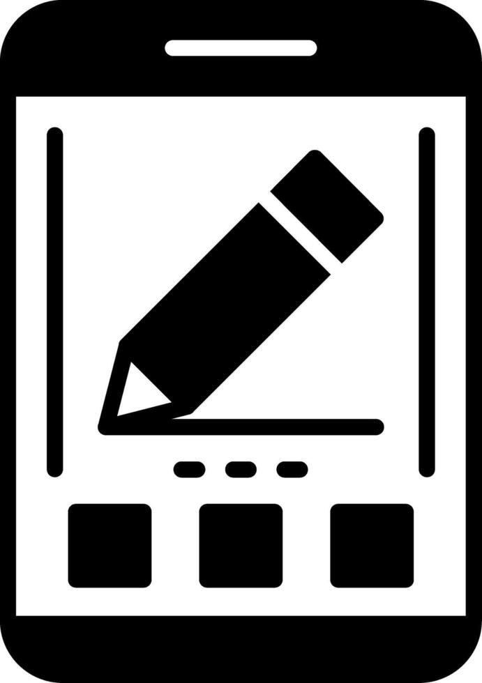 Edit Icon Design Symbol vector