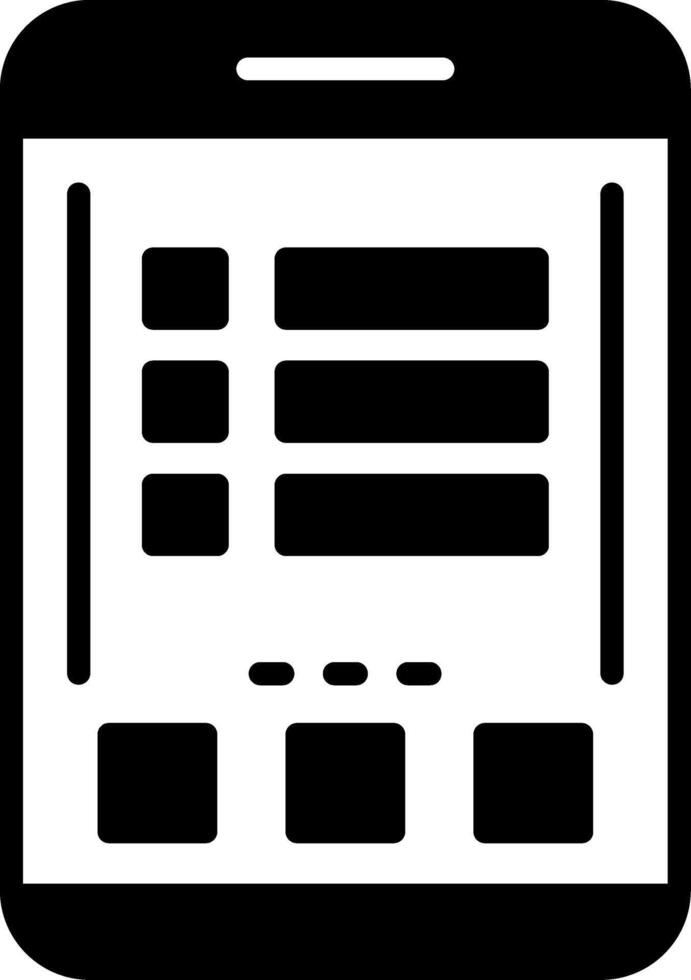 Menu Icon Design Symbol vector
