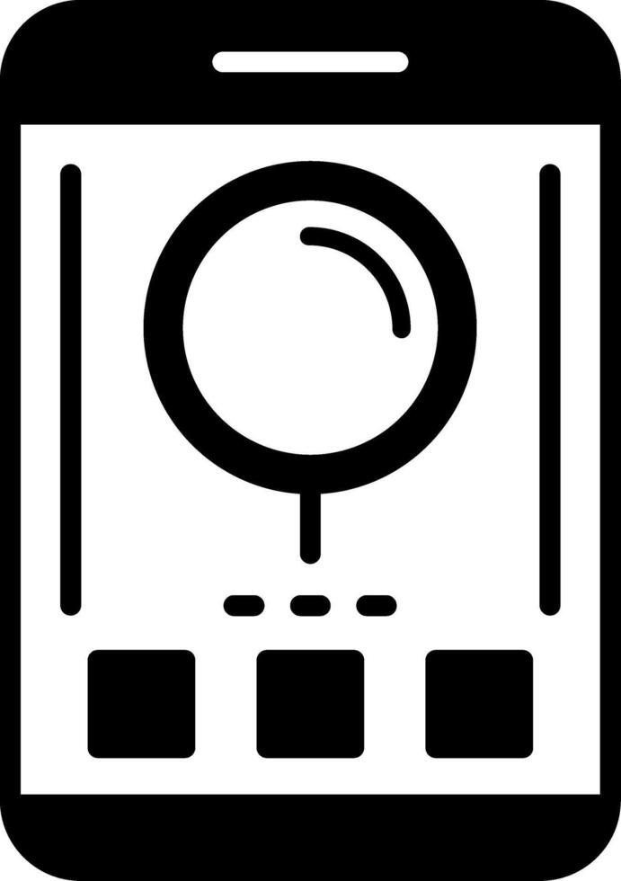 Search Icon Design Symbol vector