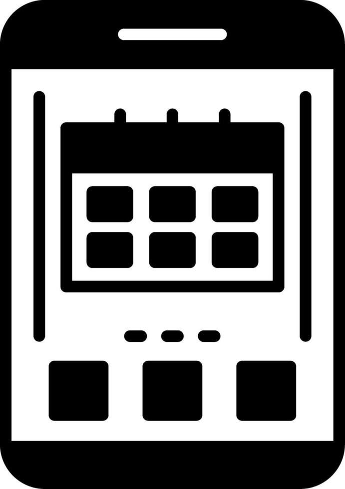 Calendar Icon Design Symbol vector