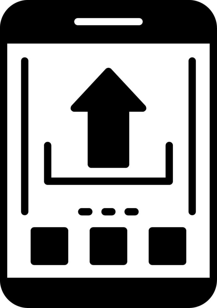 Upload Icon Design Symbol vector