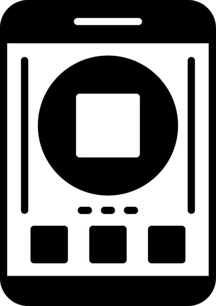 Stop Icon Design Symbol vector