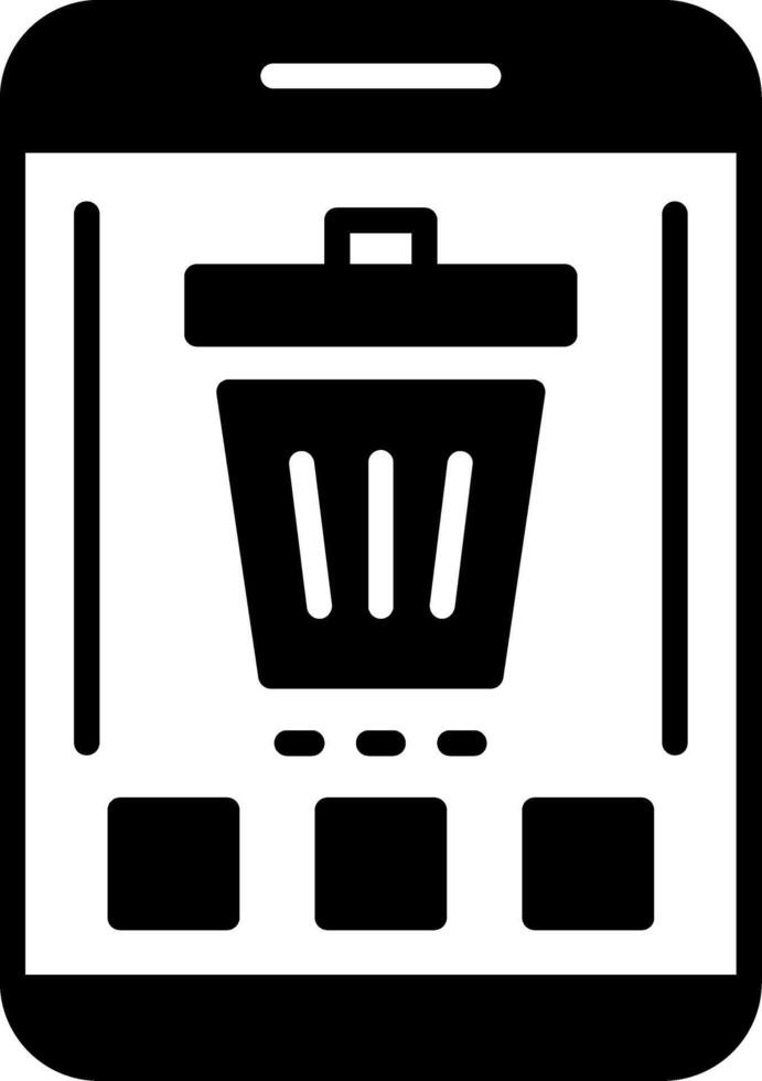 Trash Icon Design Symbol vector