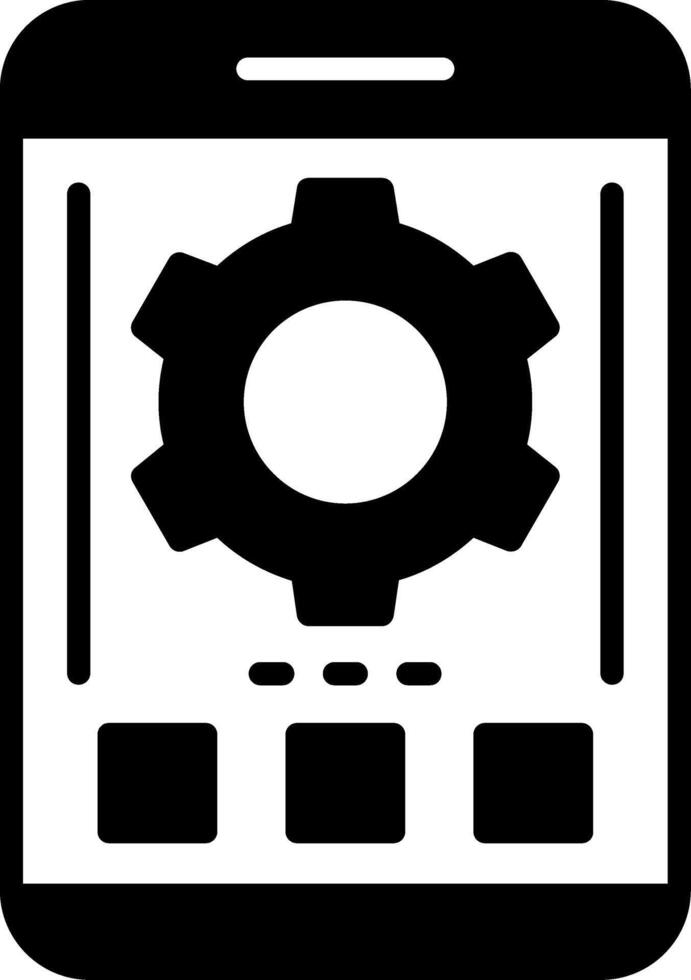 Gear Icon Design Symbol vector