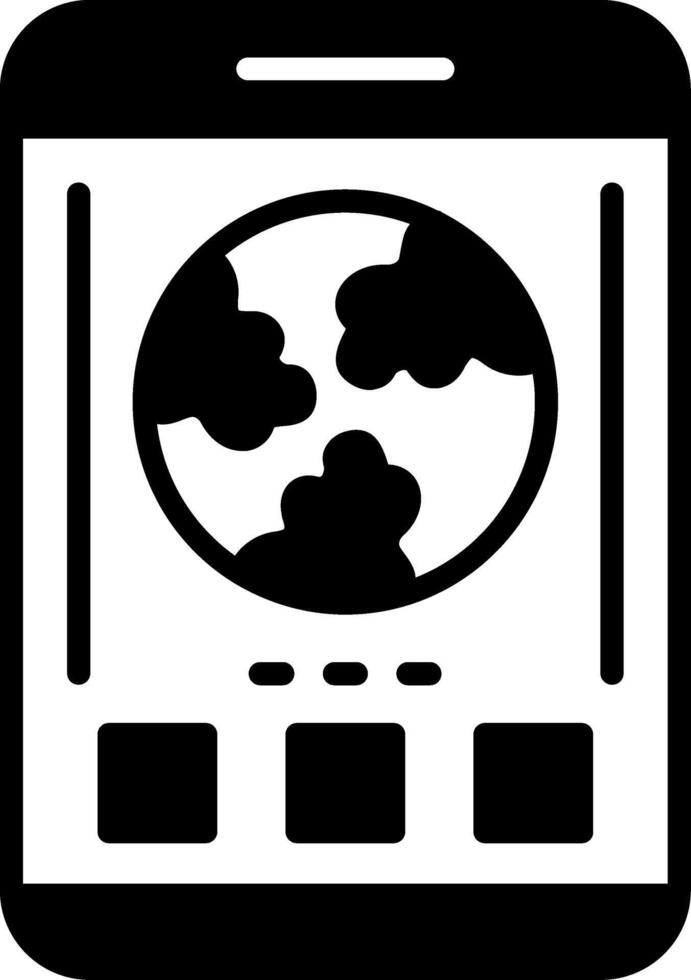 Earth Icon Design Symbol vector
