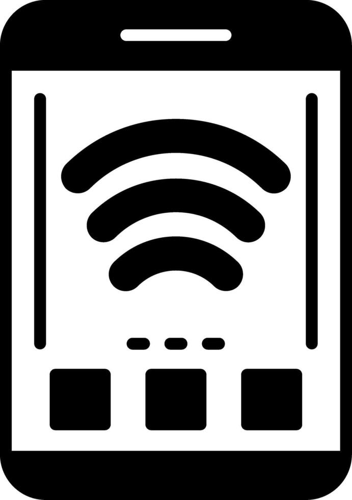 Wi Fi Icon Design Symbol vector