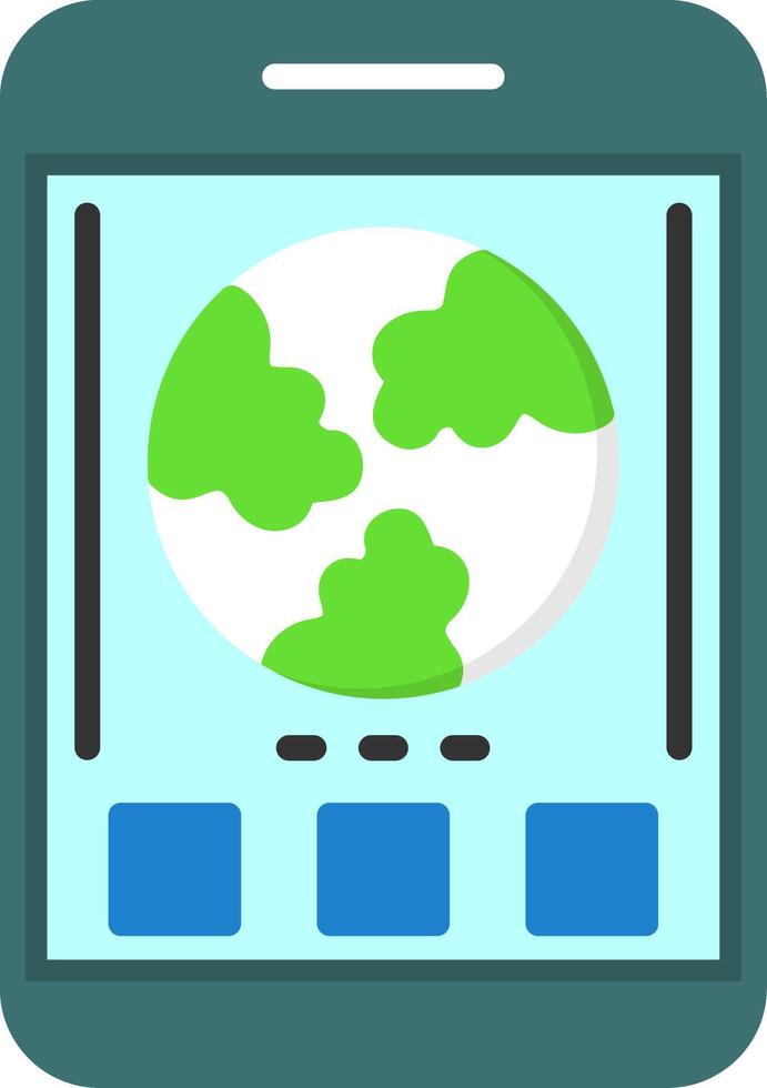 Earth Icon Design Symbol vector