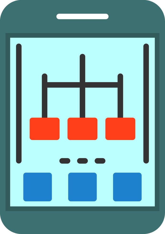 Network Icon Design Symbol vector