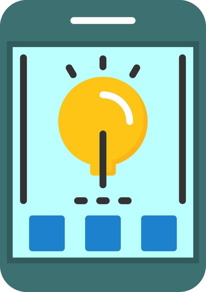 Lightbulb Icon Design Symbol vector