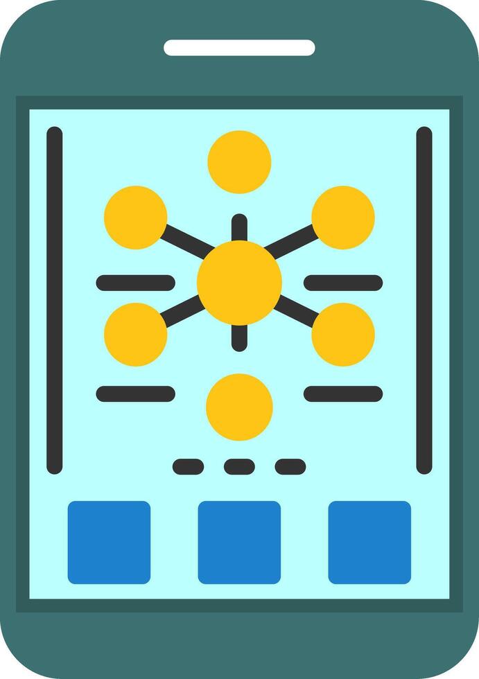 Graph Icon Design Symbol vector