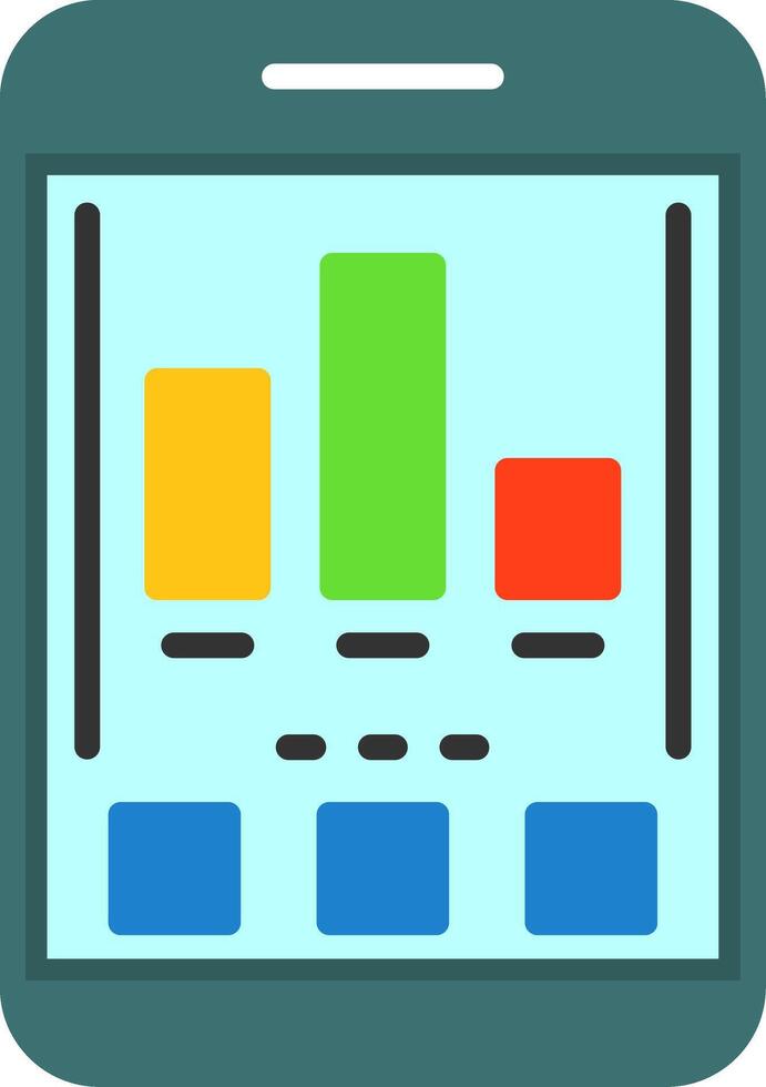 Chart Icon Design Symbol vector