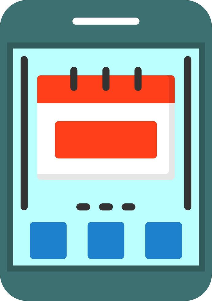 Calendar Icon Design Symbol vector