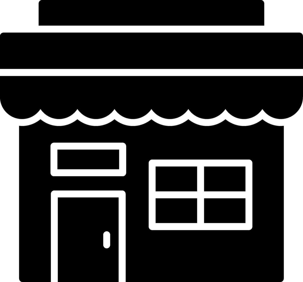 Storefront Icon Design vector