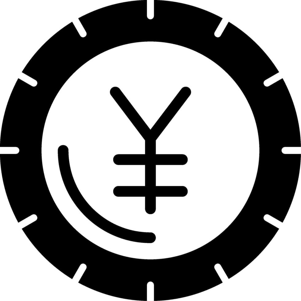 Yen sign Icon Design Symbol vector