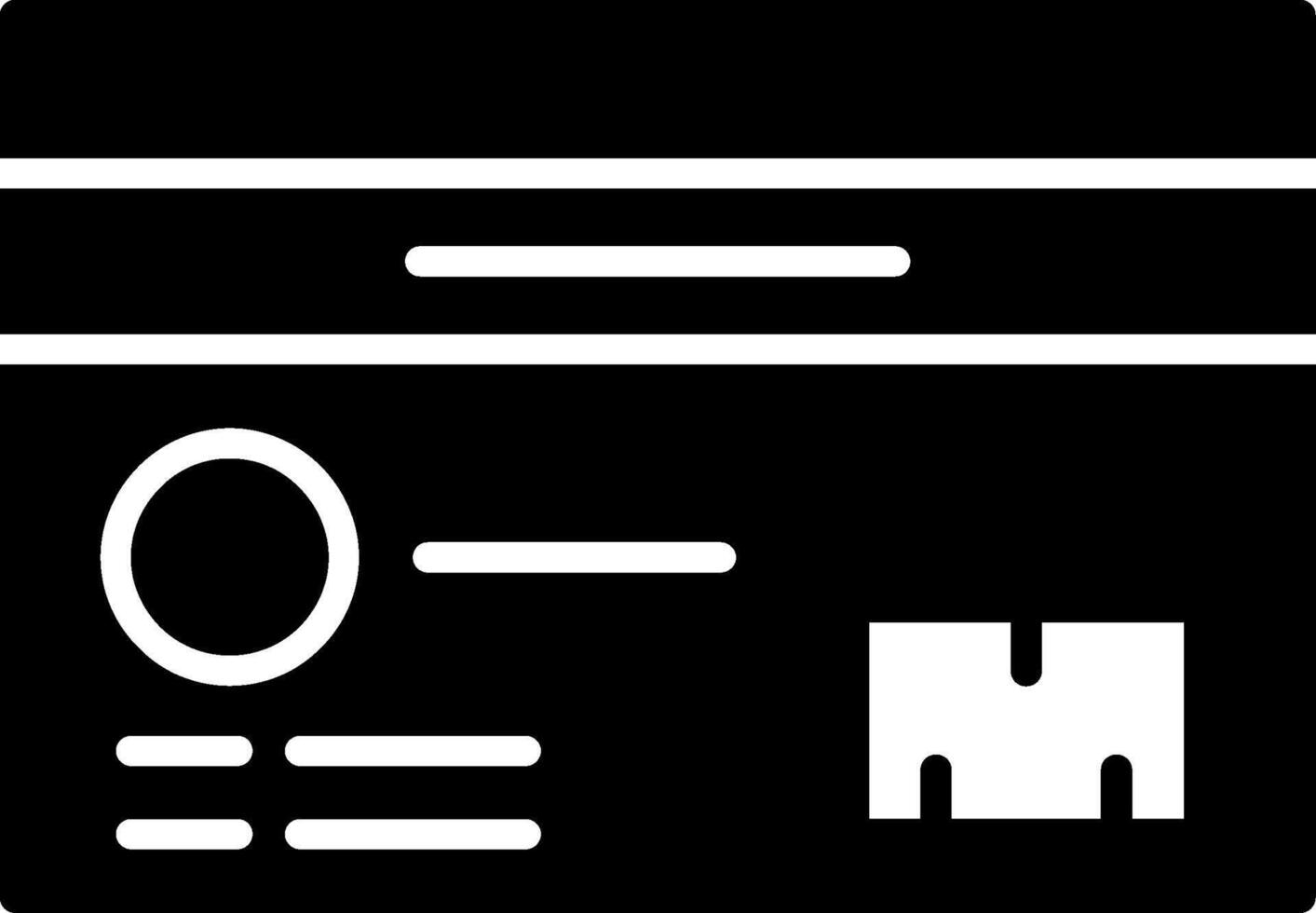 ATM card Icon Design Symbol vector