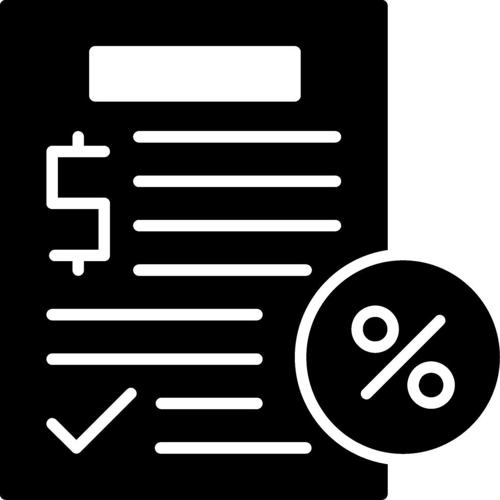 Taxation Icon Design Symbol vector