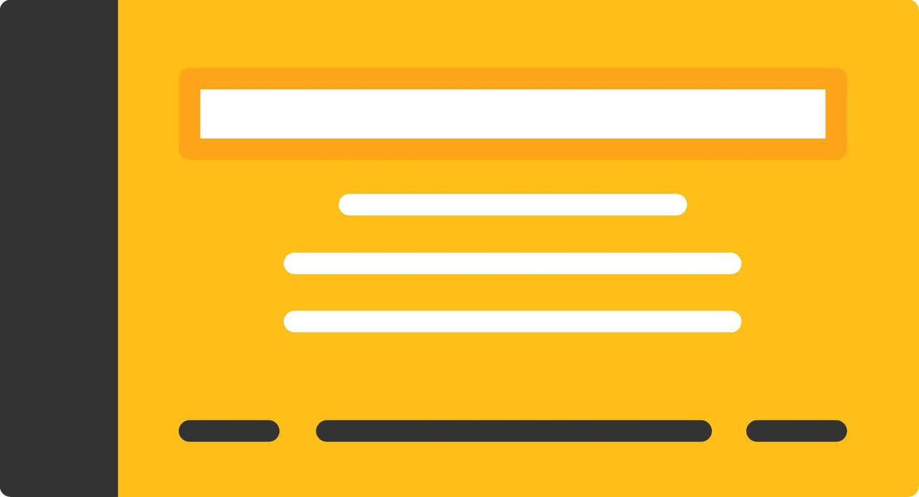 Checkbook Icon Design Symbol vector
