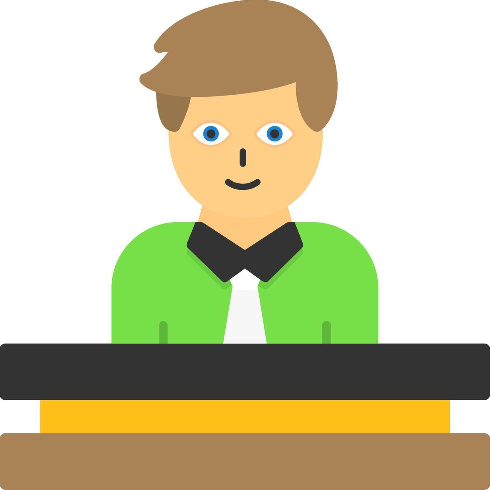 Bank teller Icon Design Symbol vector