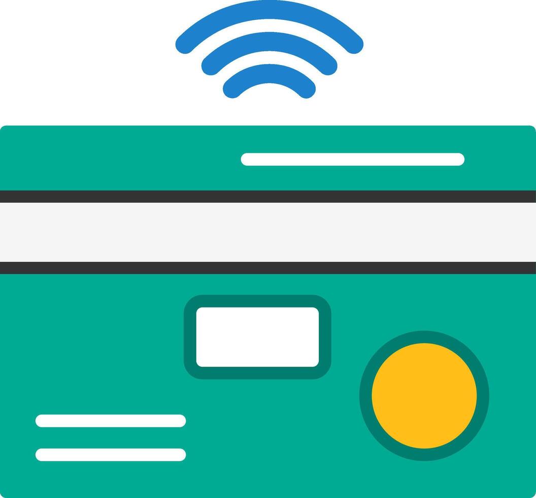 Contactless payment Icon Design Symbol vector