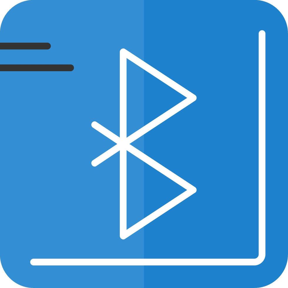 Bluetooth Icon Design vector