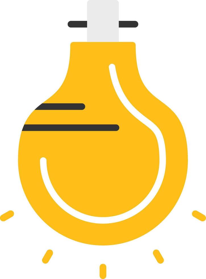 Lightbulb Icon Design vector