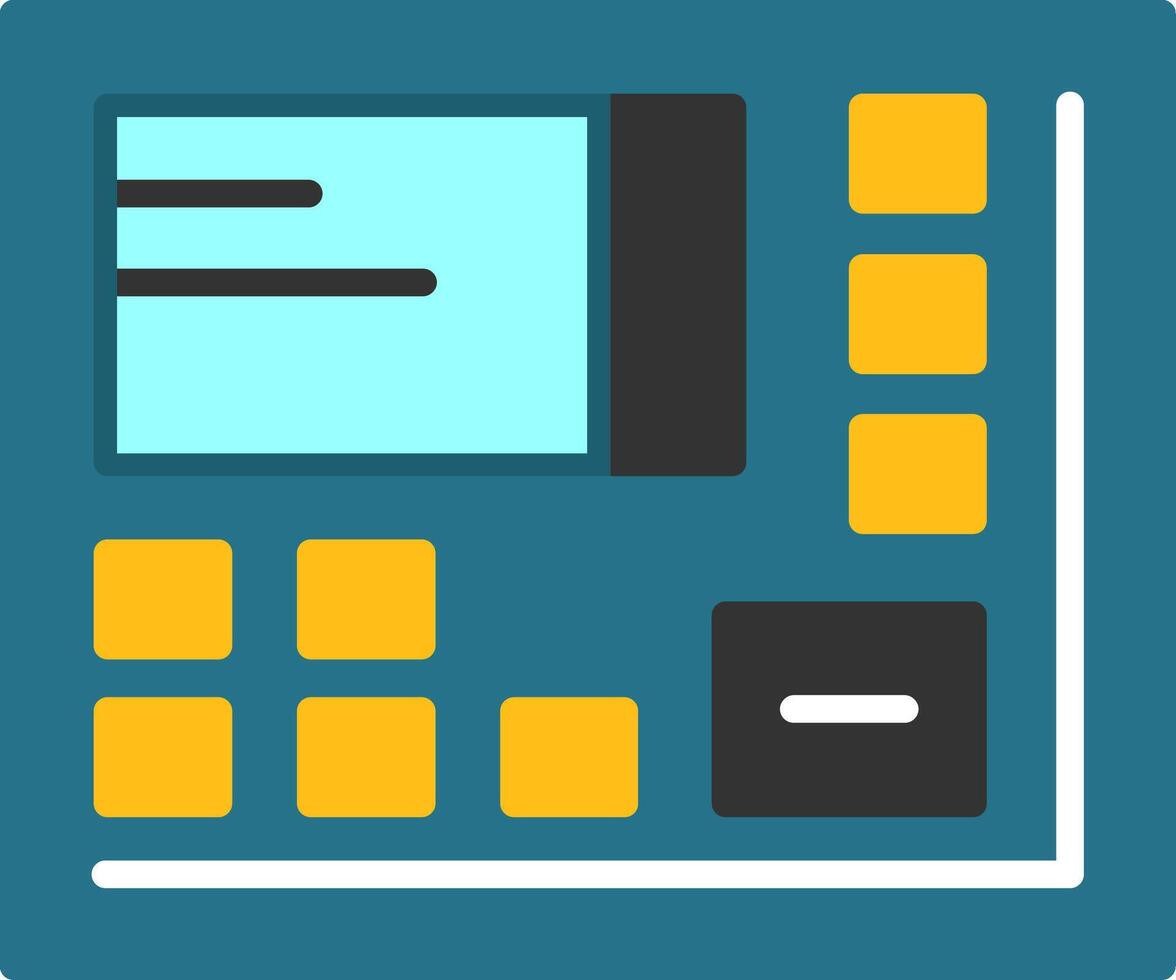 ATM Icon Design vector