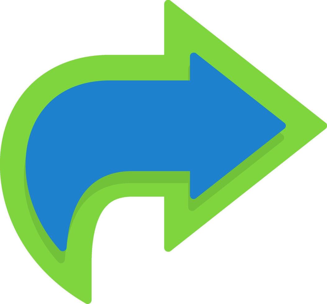 Redo Icon Design vector