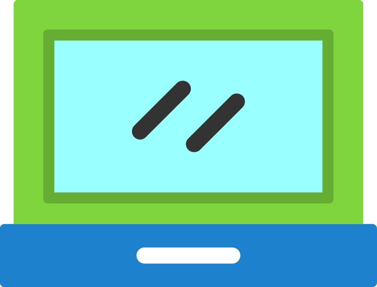 Laptop Icon Design vector